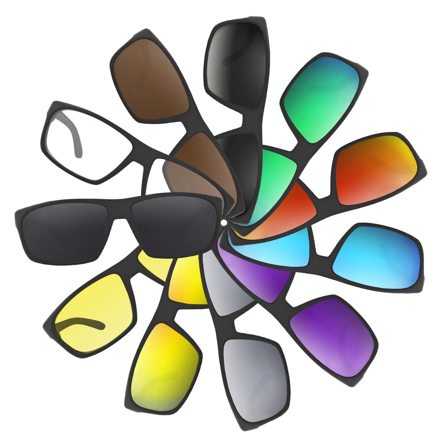 Replacement lenses for Arnette AN4225 Burnout