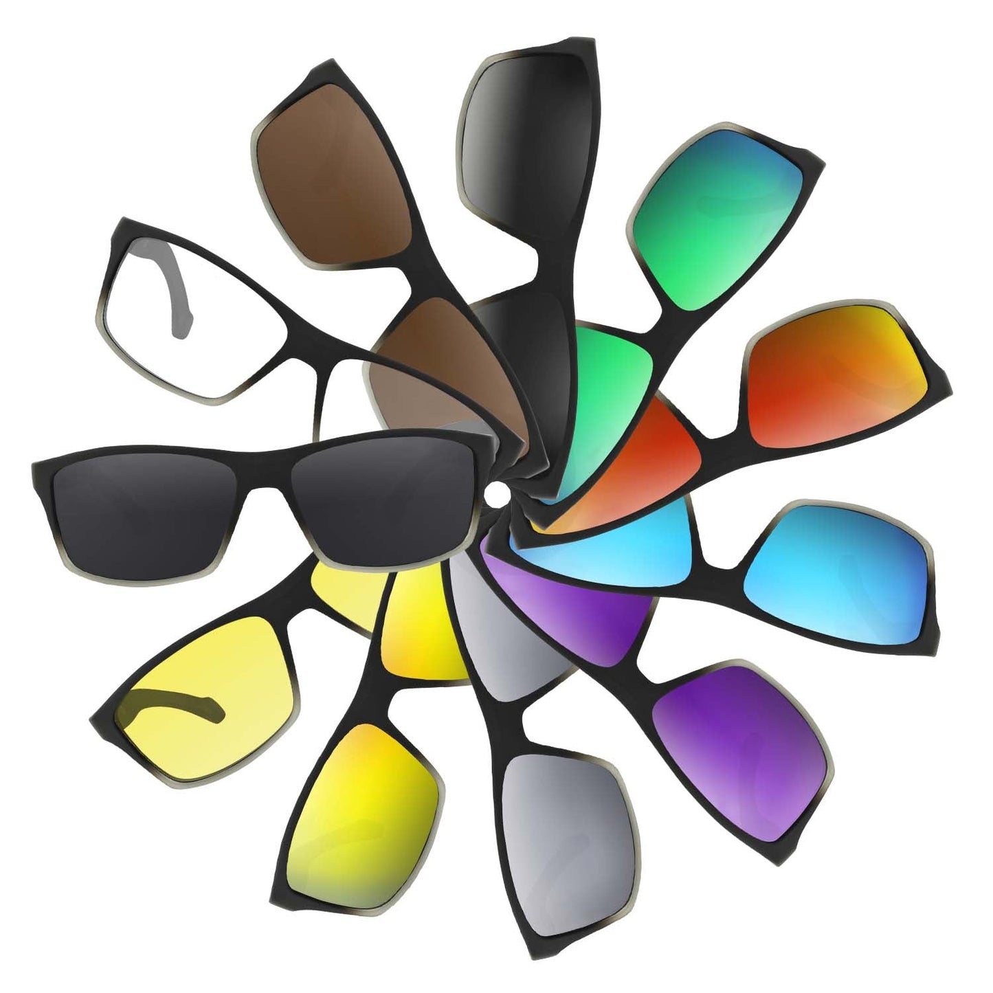 Replacement lenses for Arnette AN4207 Boiler
