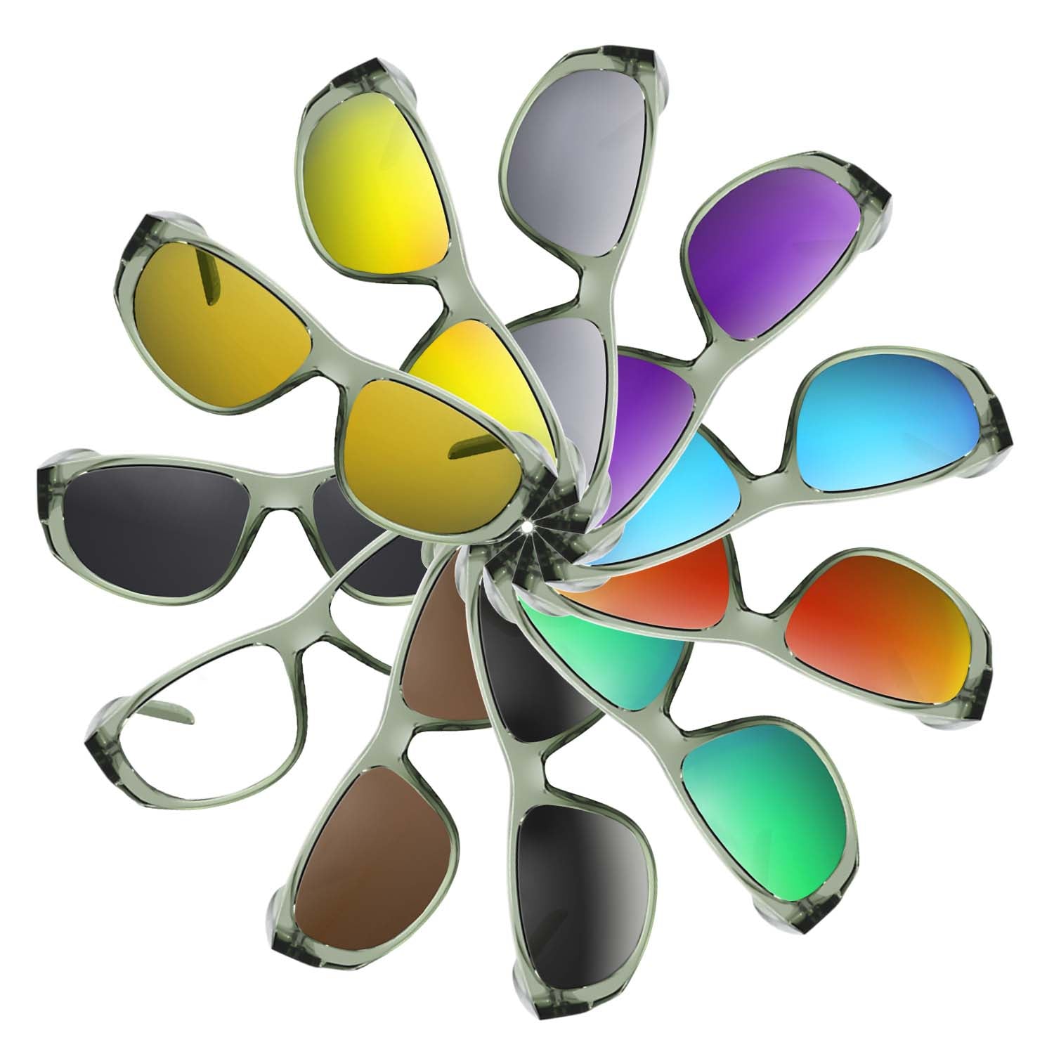 Replacement lenses for Arnette AN4269 Daemon
