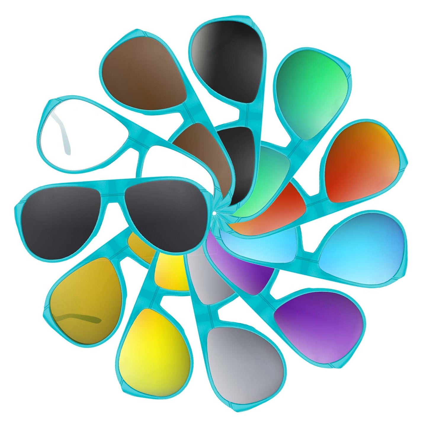Replacement lenses for Arnette AN4134 HIGH LIFE