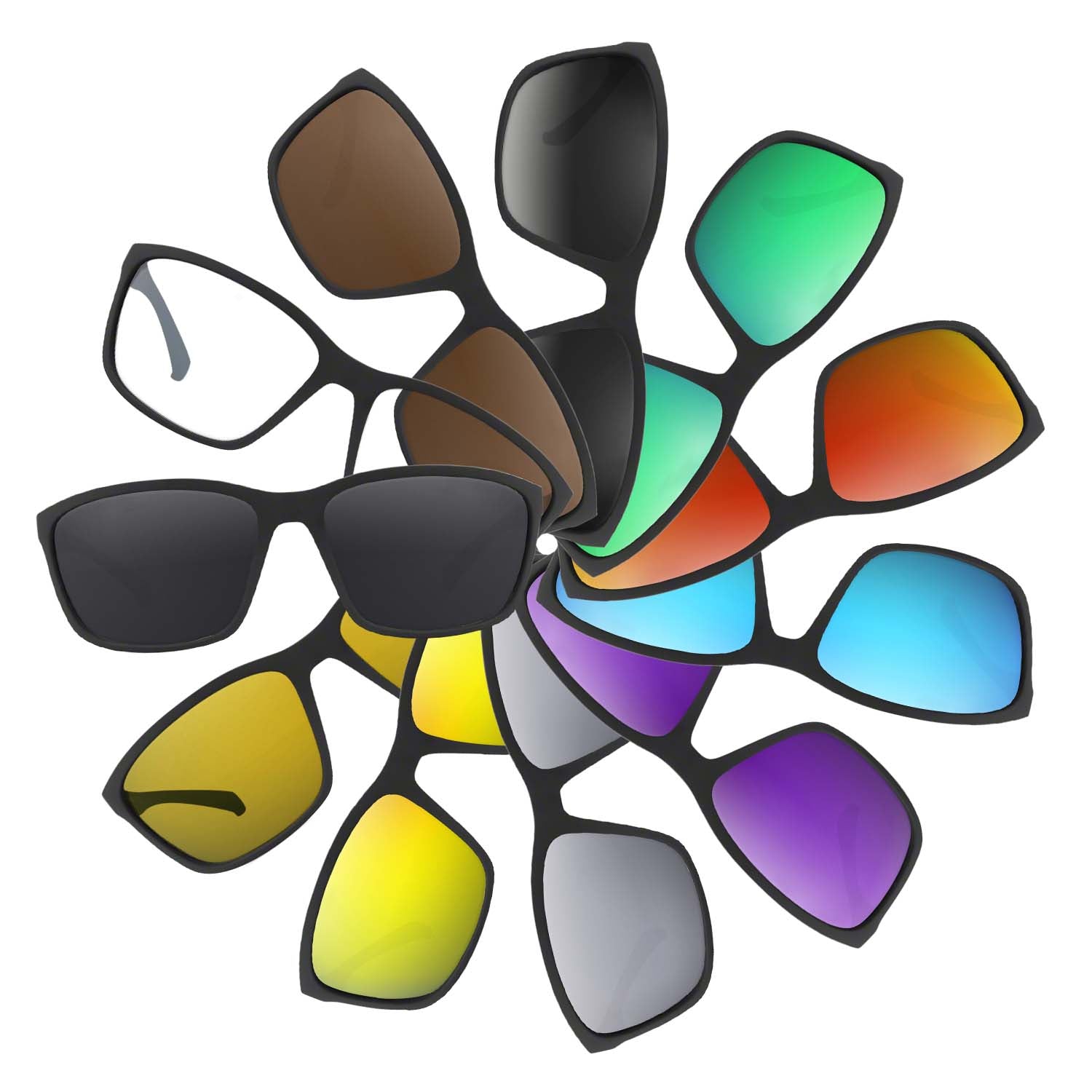 Replacement lenses for Arnette AN4249 Hand Up