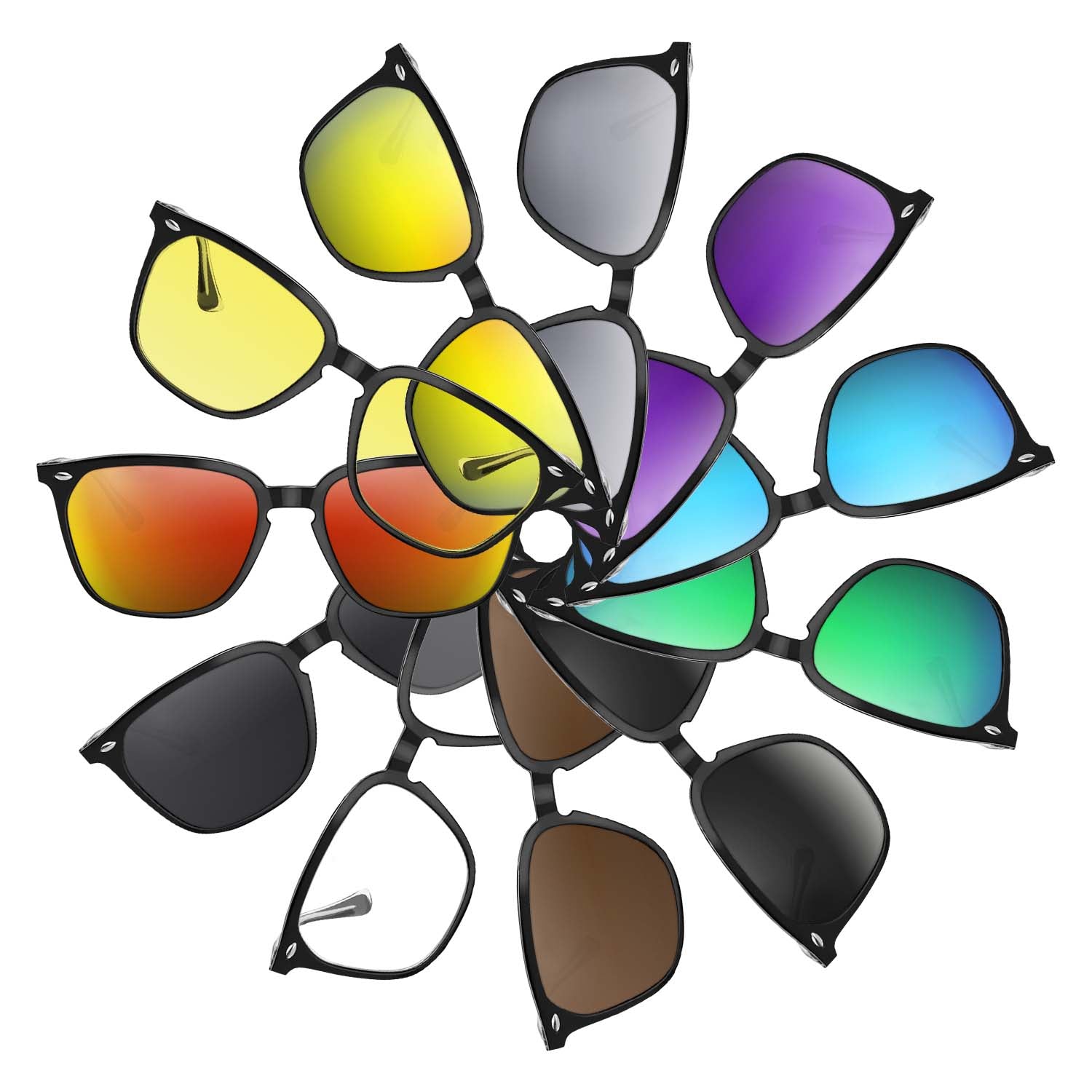 Replacement lenses for Arnette AN4255 Shoreditch