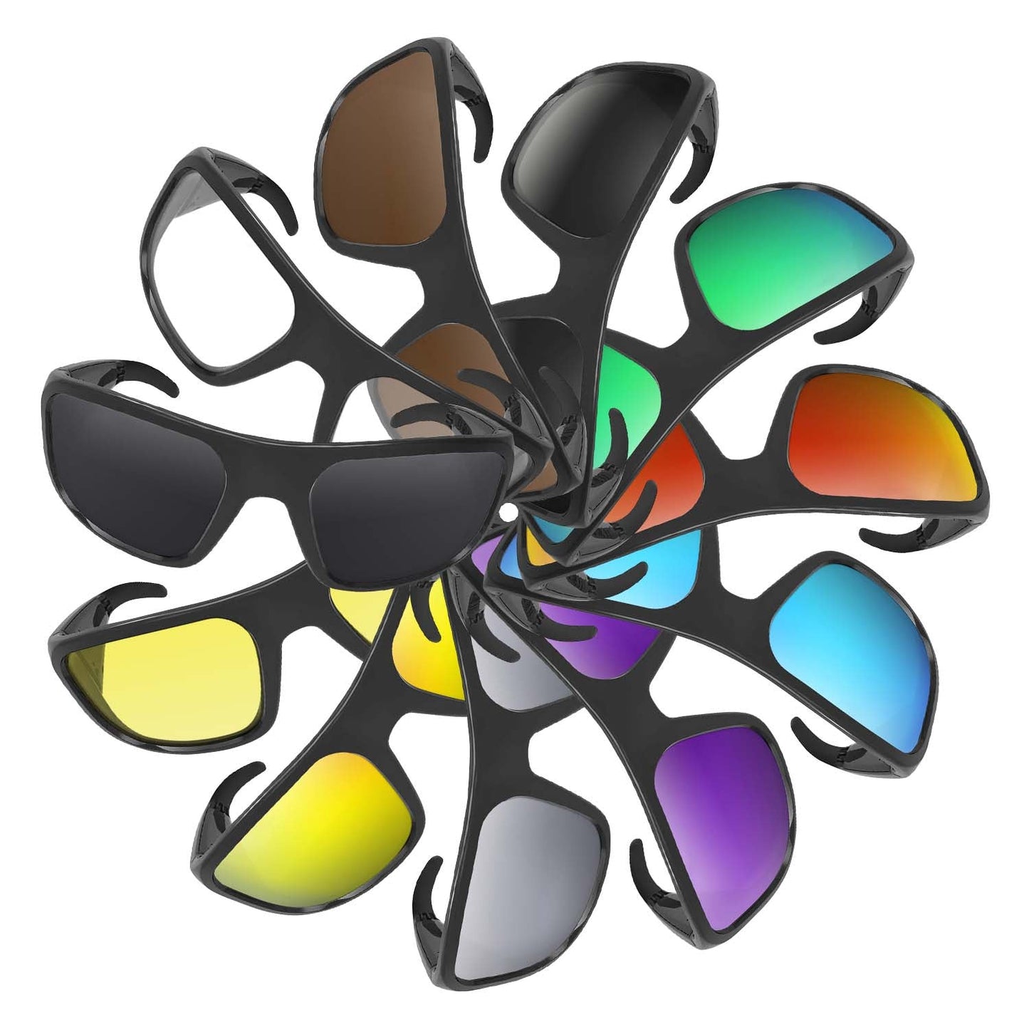 Replacement Lenses for Inventiv Wireless Bluetooth Audio Sunglasses SPORT