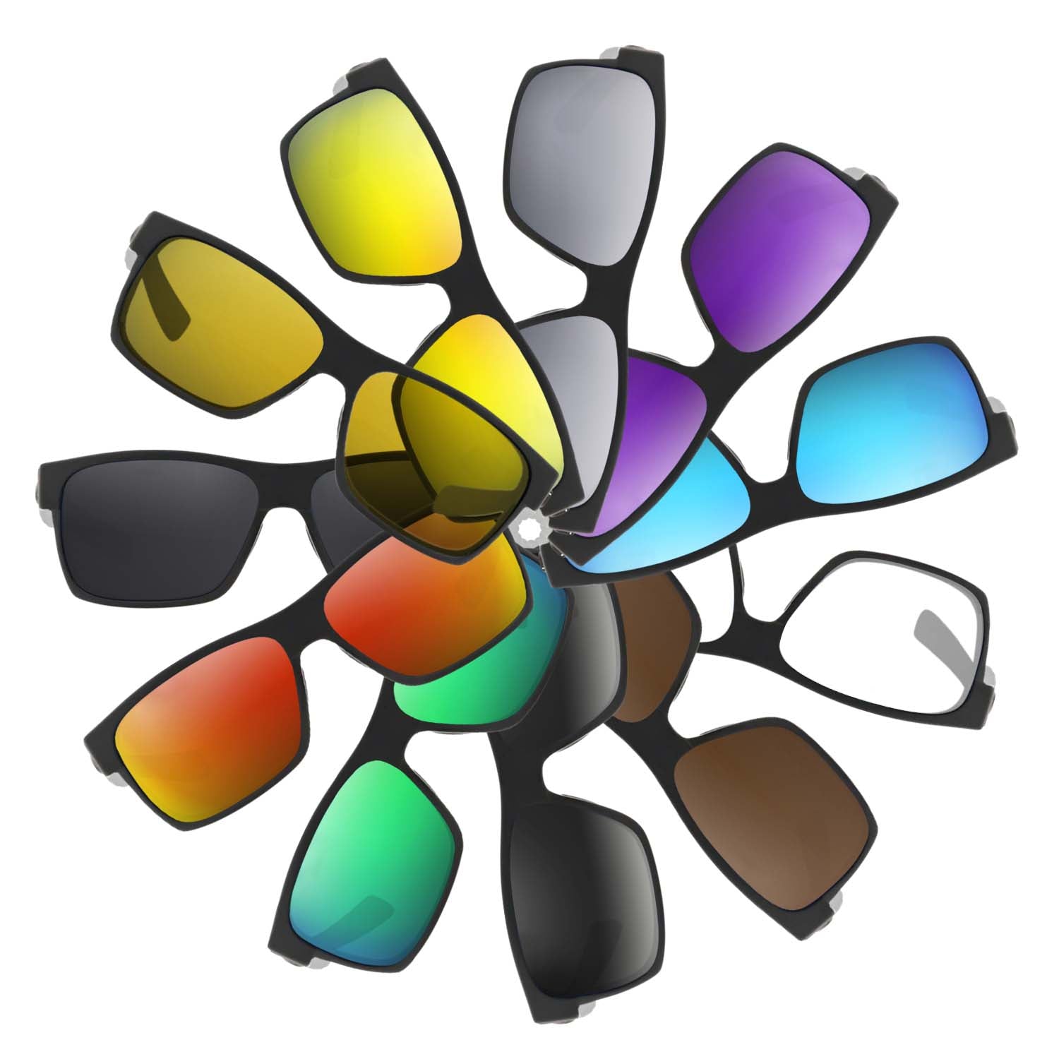 Replacement lenses for Costa Del Mar Half Moon 