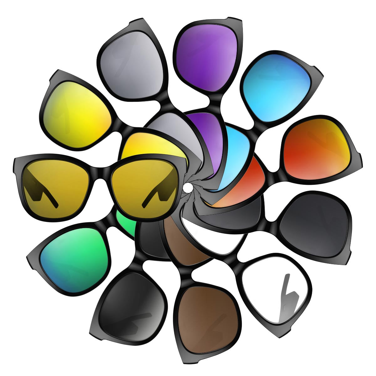Replacement lenses for Emporio Armani EA9546/S