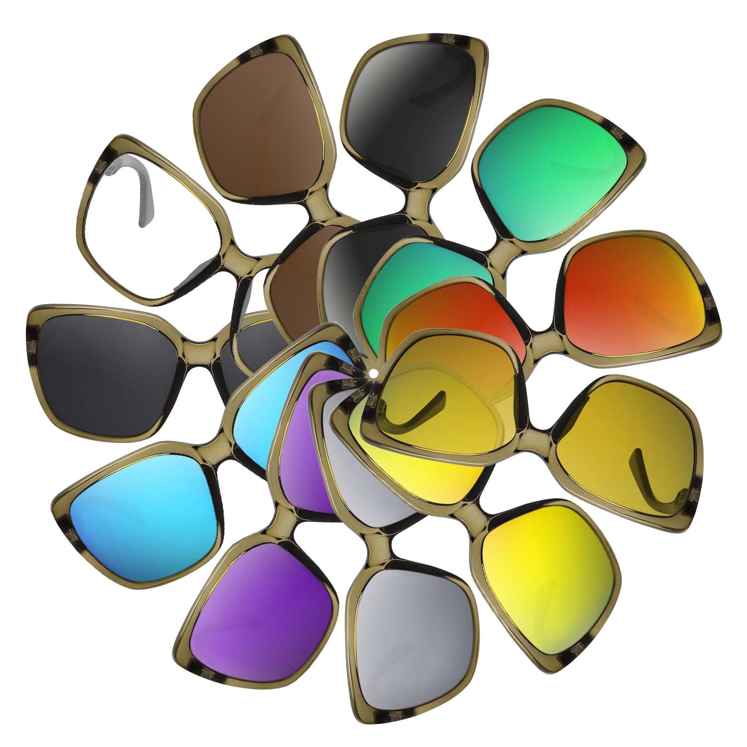 Replacement lenses for Electric SUPER BEE
