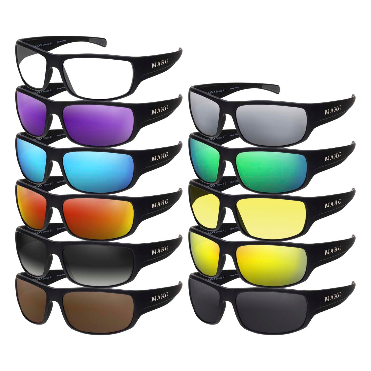 Replacement lenses for Mako Escape 9581
