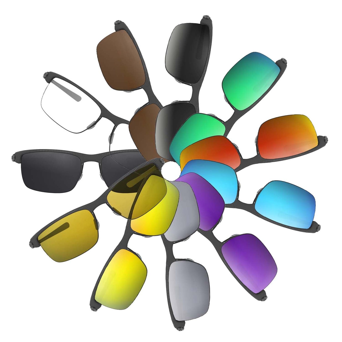 Replacement lenses for Oakley Carbon Blade OO9174