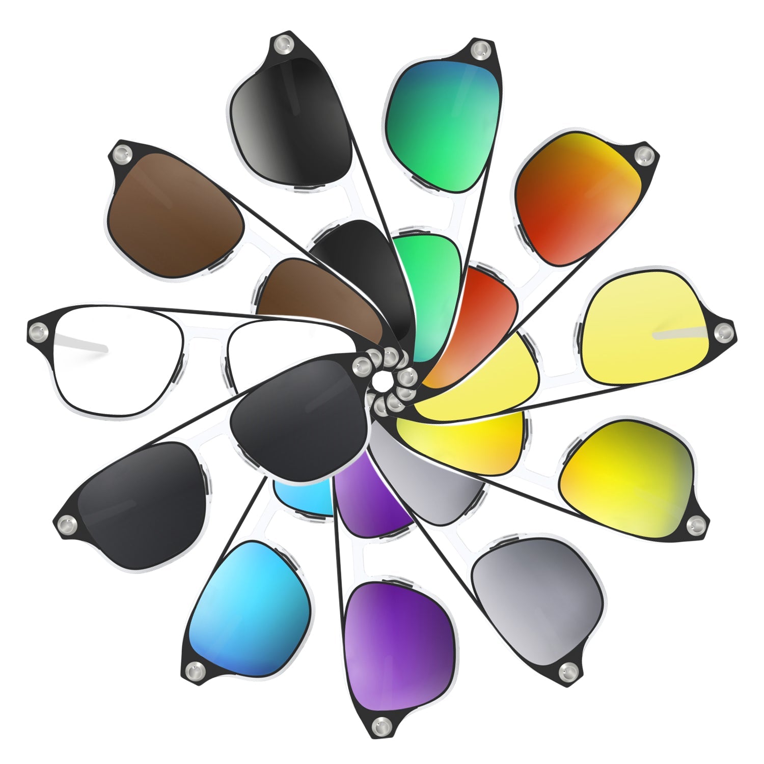 Replacement Lenses for OAKLEY Coldfuse OO6042