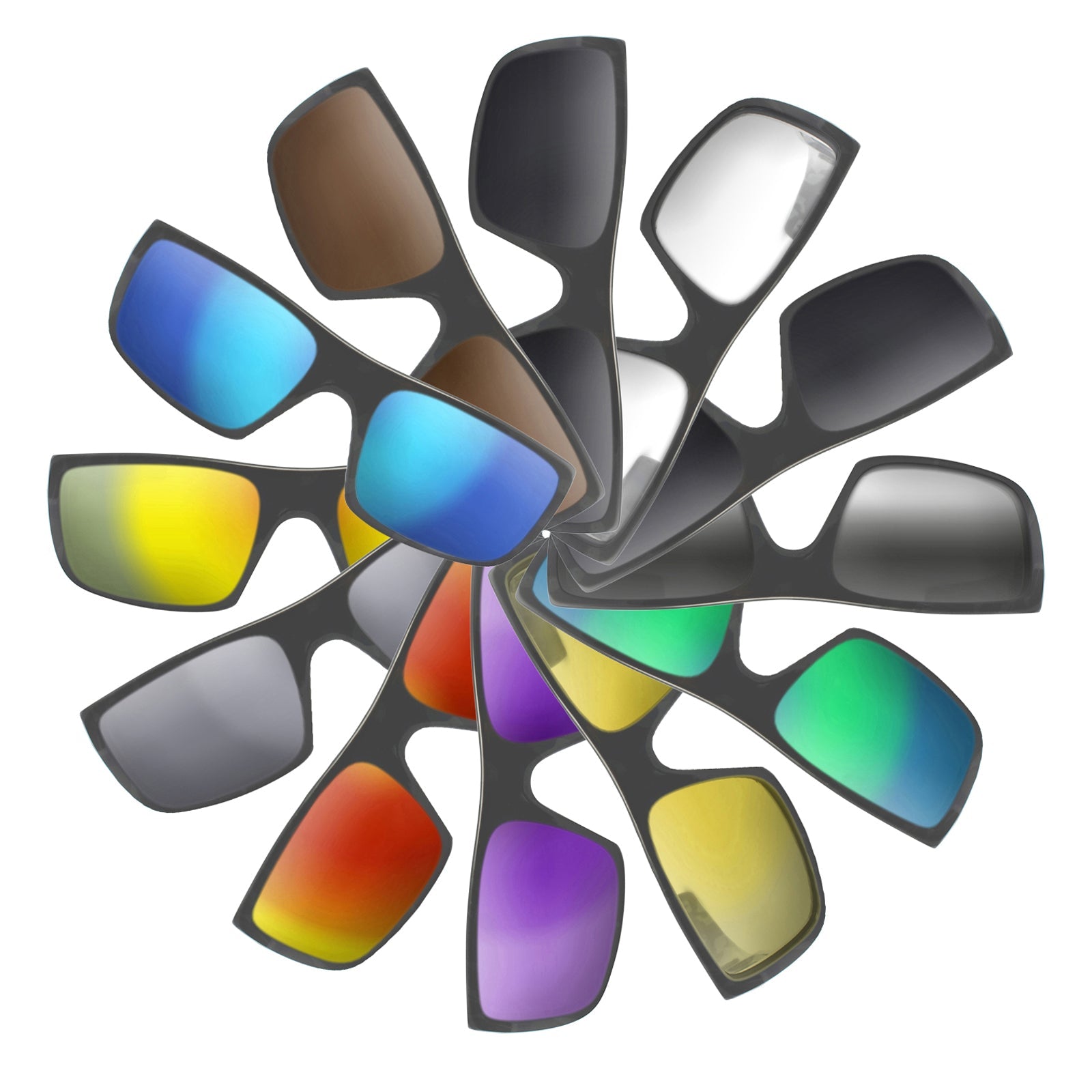 Replacement Lenses for Oakley Crankshaft OO9239