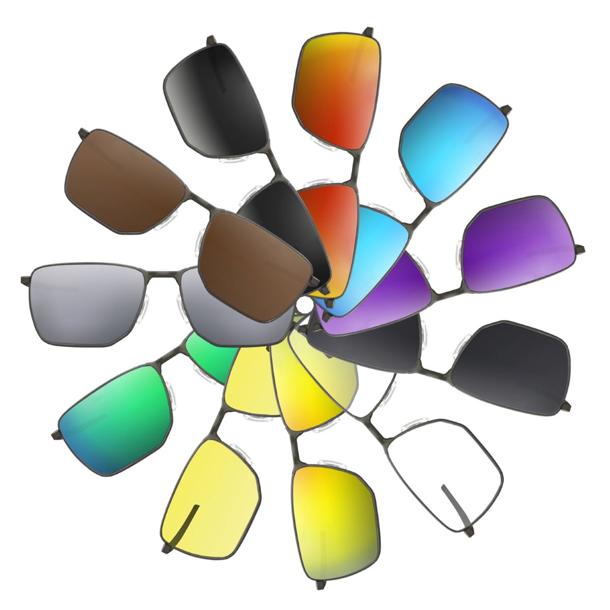 Replacement lenses for Oakley Ejector OO4142