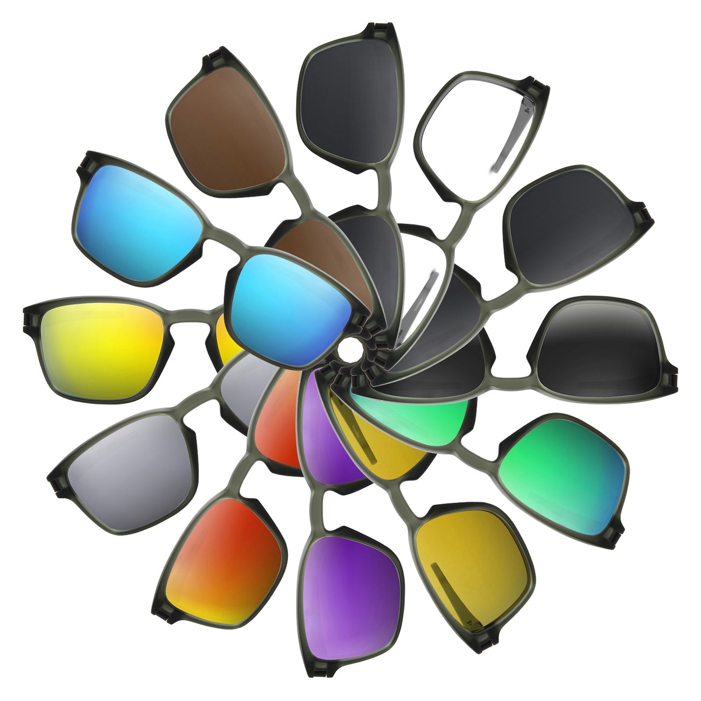 Replacement Lenses for Oakley Latch Squared Asian Fit OO9358