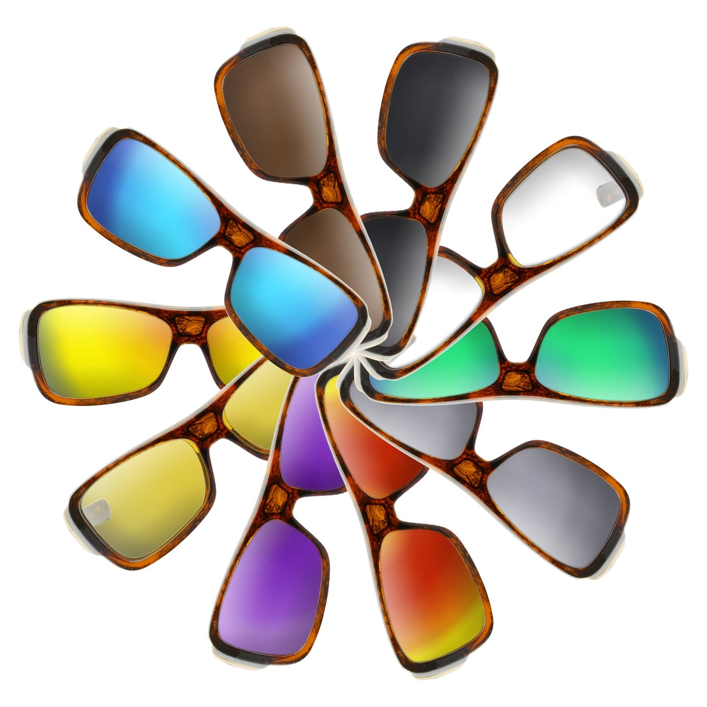 Replacement Lenses for Oakley Montefrio (lens width 58mm)