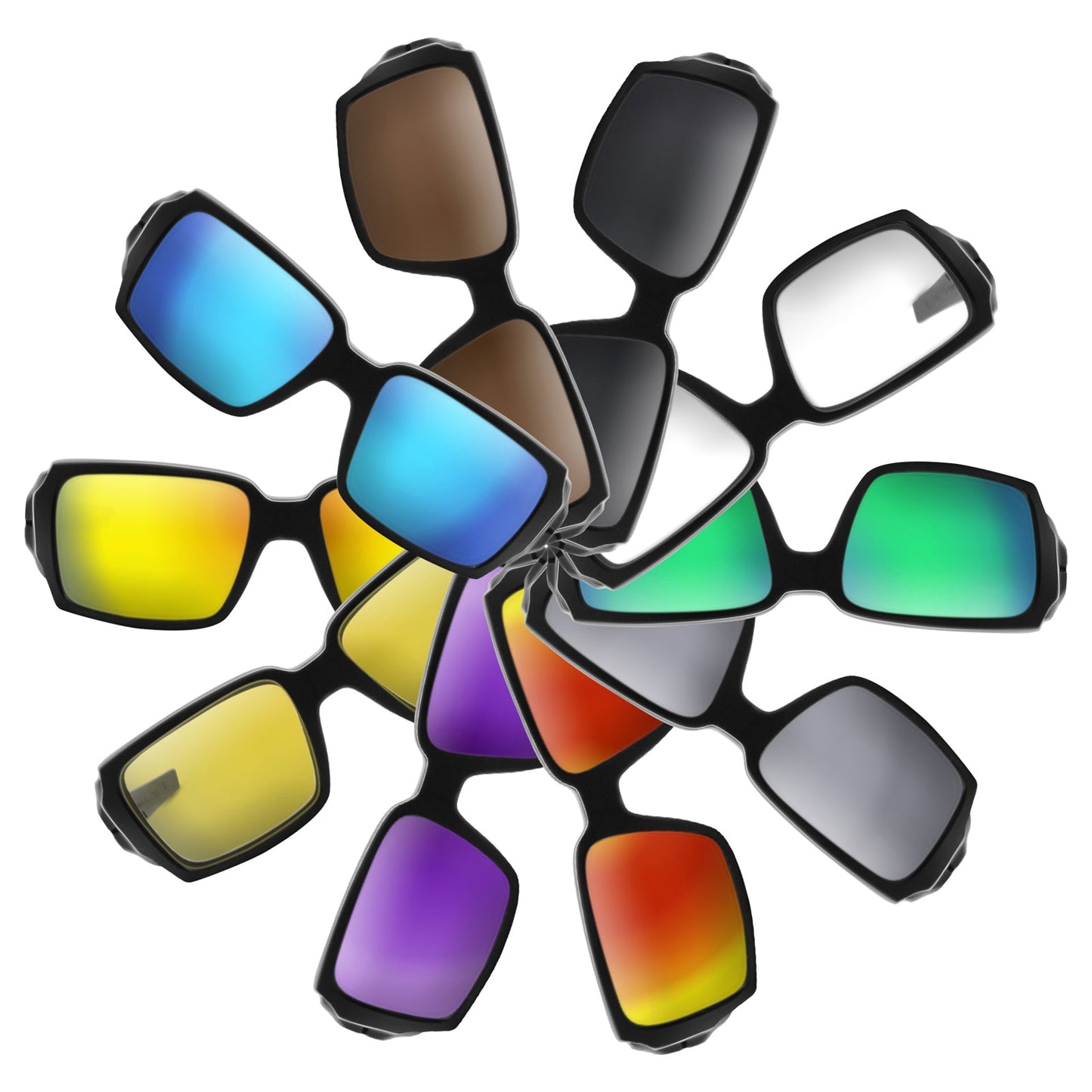 Replacement Lenses for Oakley Oil Drum