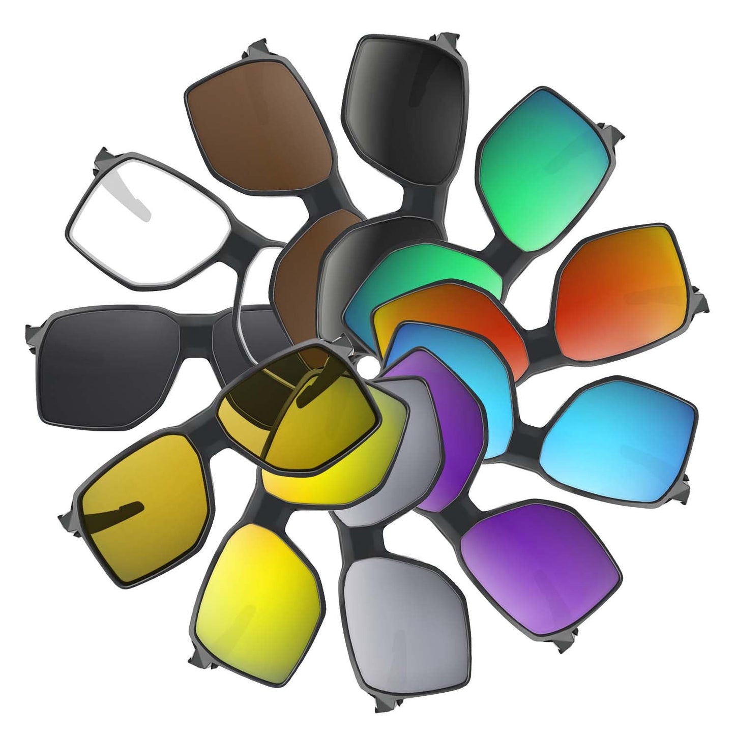 Replacement Lenses for Oakley Portal OO9446