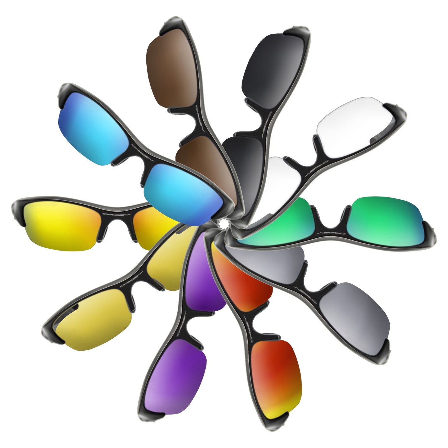 Replacement lenses for Oakley Quarter Jacket OO9200 (Youth Fit)