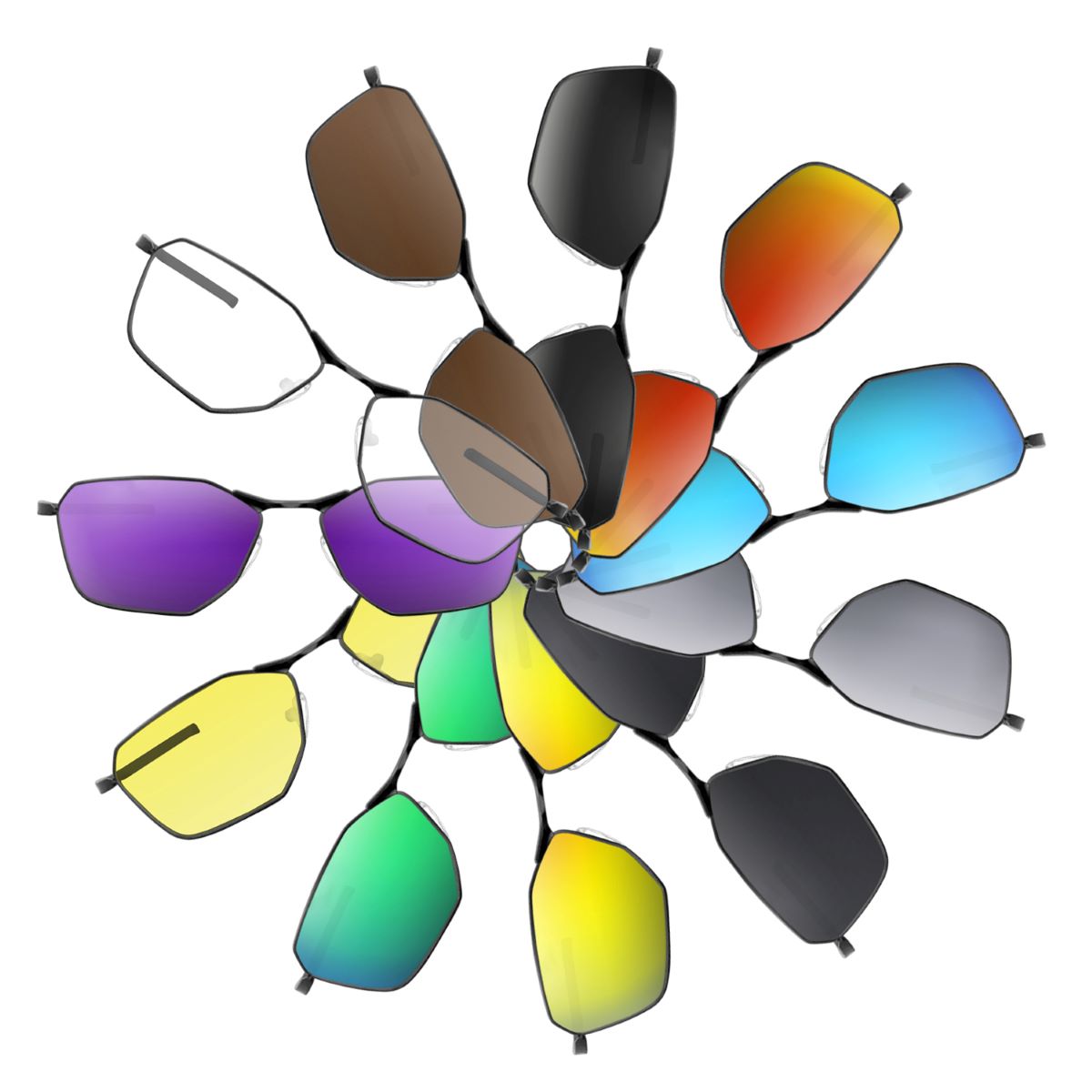 Replacement lenses for Oakley Savitar OO6047
