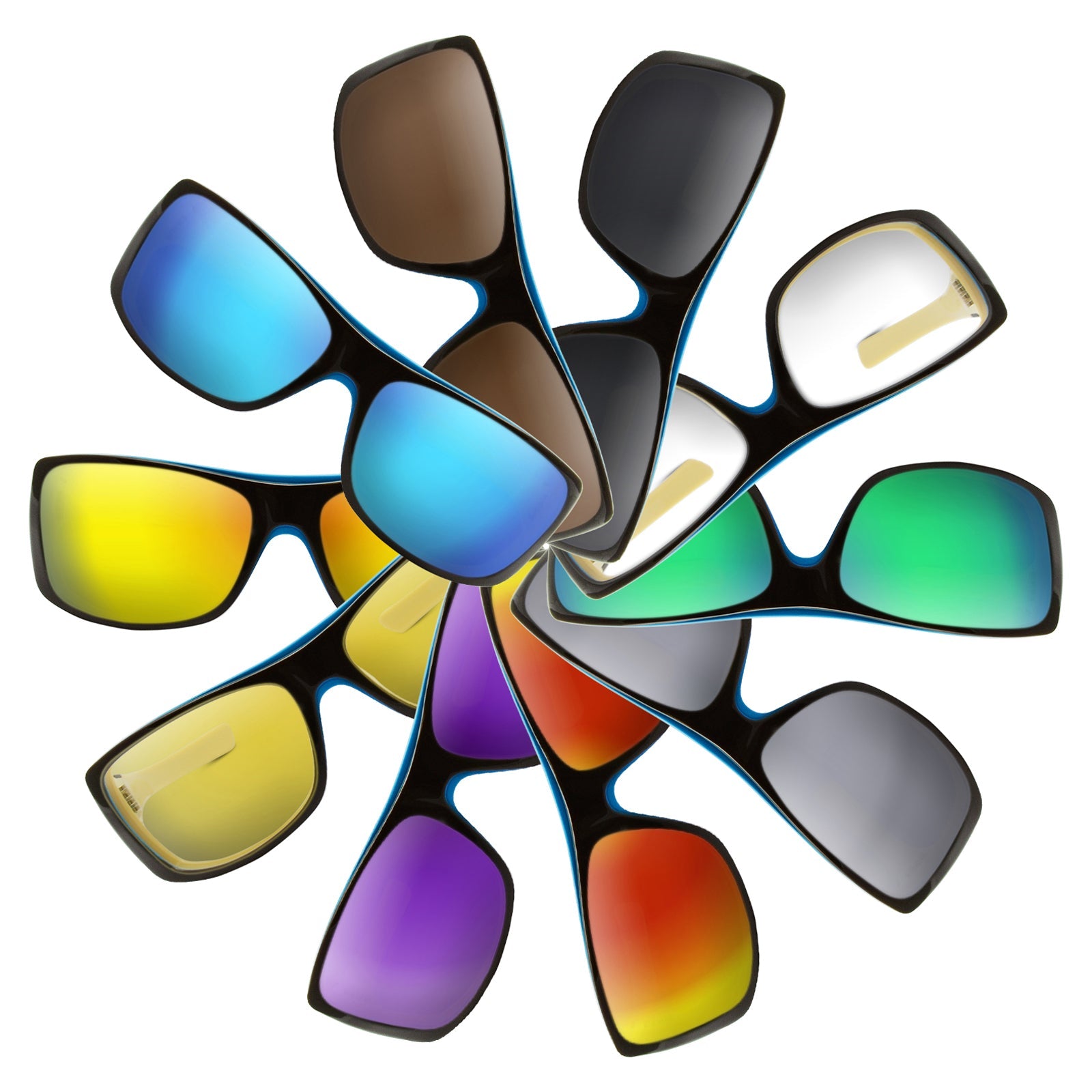 Replacement Lenses for Oakley Sideways