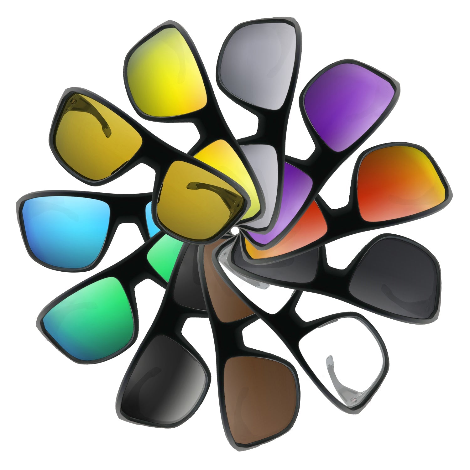 Replacement Lenses for Oakley Split shot OO9416