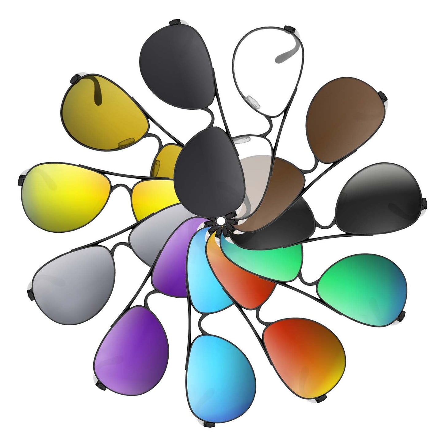 Replacement lenses for Oakley Tie Breaker OO4108