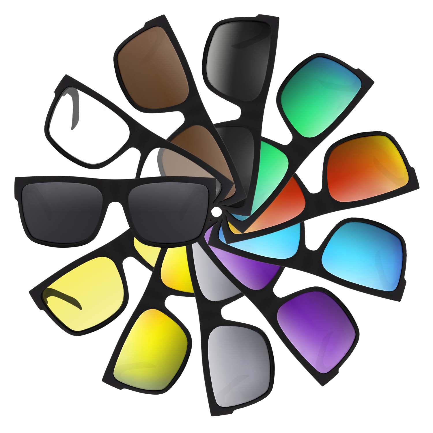 Replacement lenses for OTIS Road Trippin
