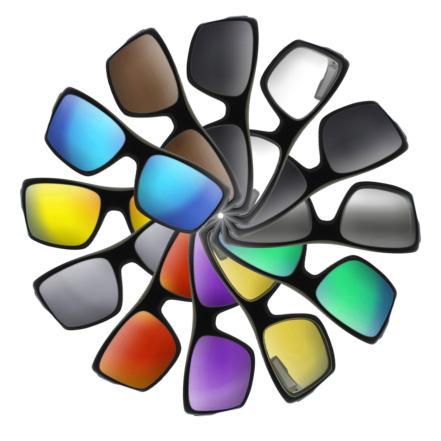 Replacement Lenses for Oakley Turbine OO9263