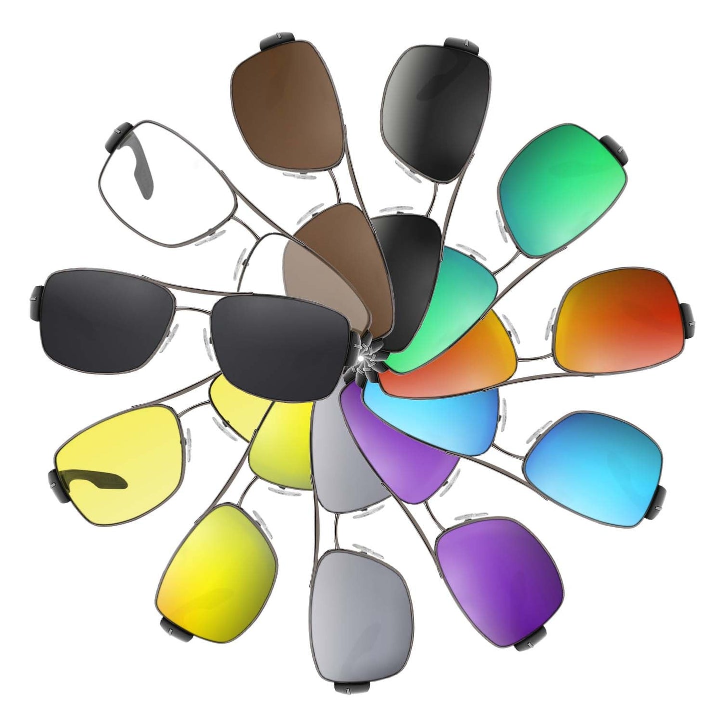 Replacement lenses for Prada SPS 53NS