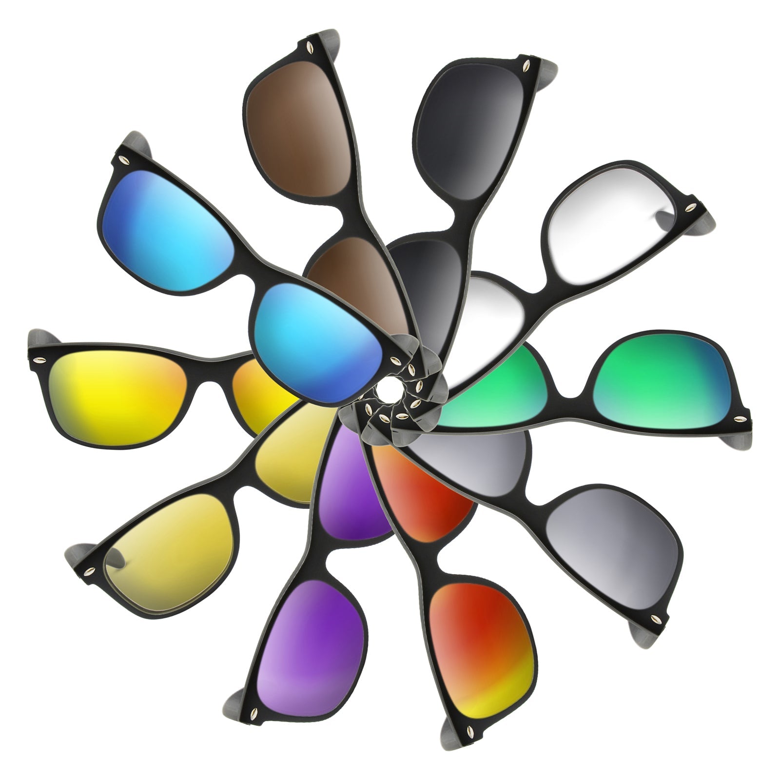 Replacement Lenses for Ray Ban RB2132 58mm Wayfarer