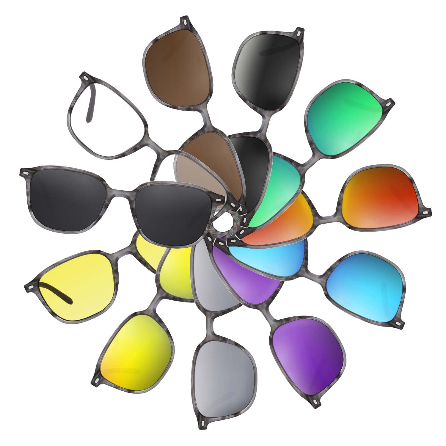 Replacement lenses for Ray-Ban RB2193 Leonard 51