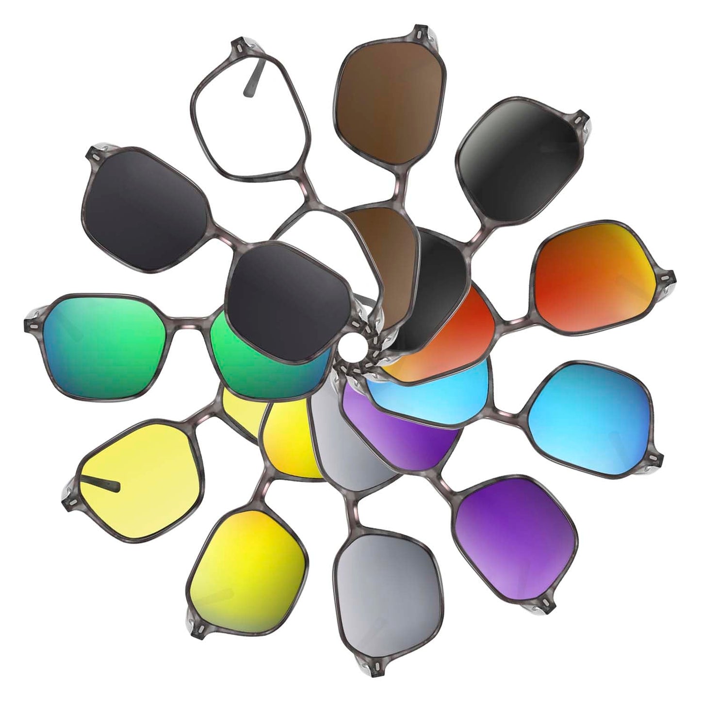 Replacement lenses for Ray-Ban RB2194 John 51mm