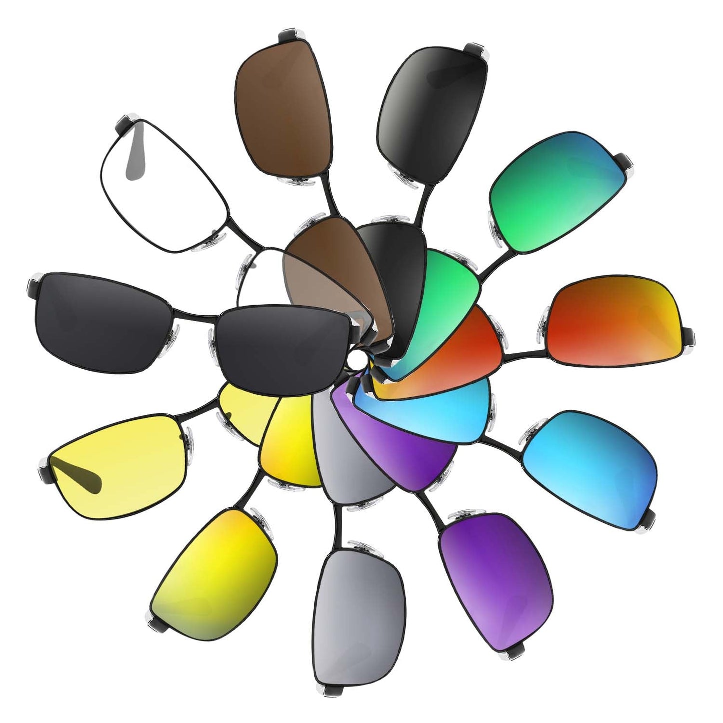 Replacement lenses for Ray-Ban RB3478 60mm 