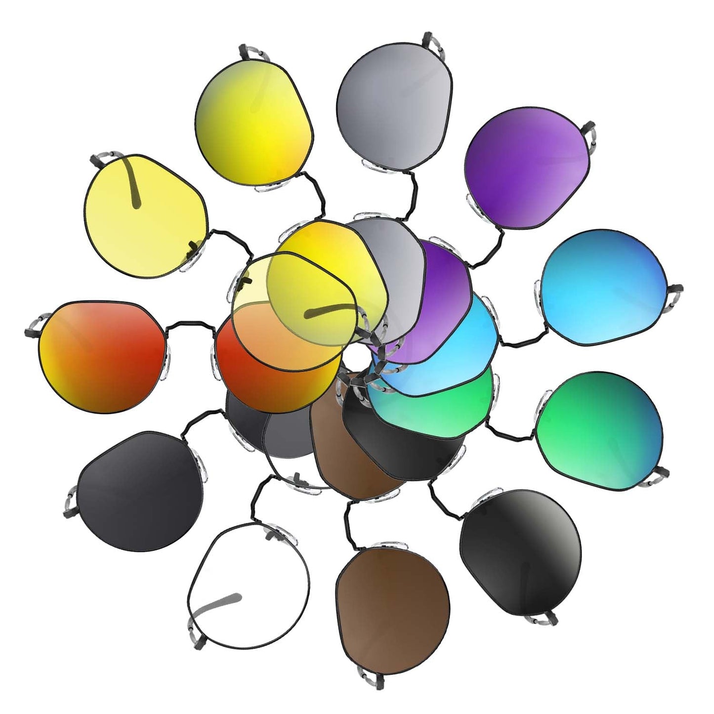 Replacement lenses for Ray-Ban RB3565 Jack 53mm