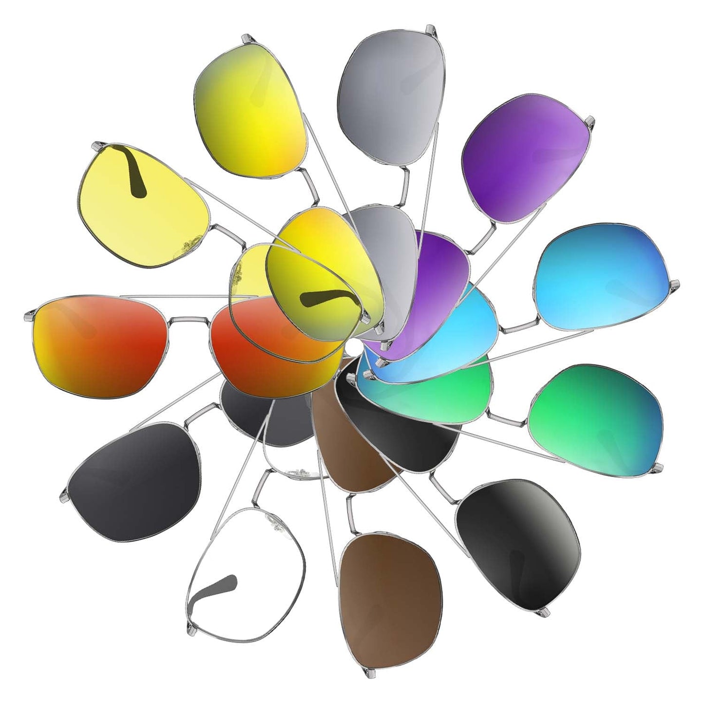 Replacement lenses for Ray-Ban RB3654