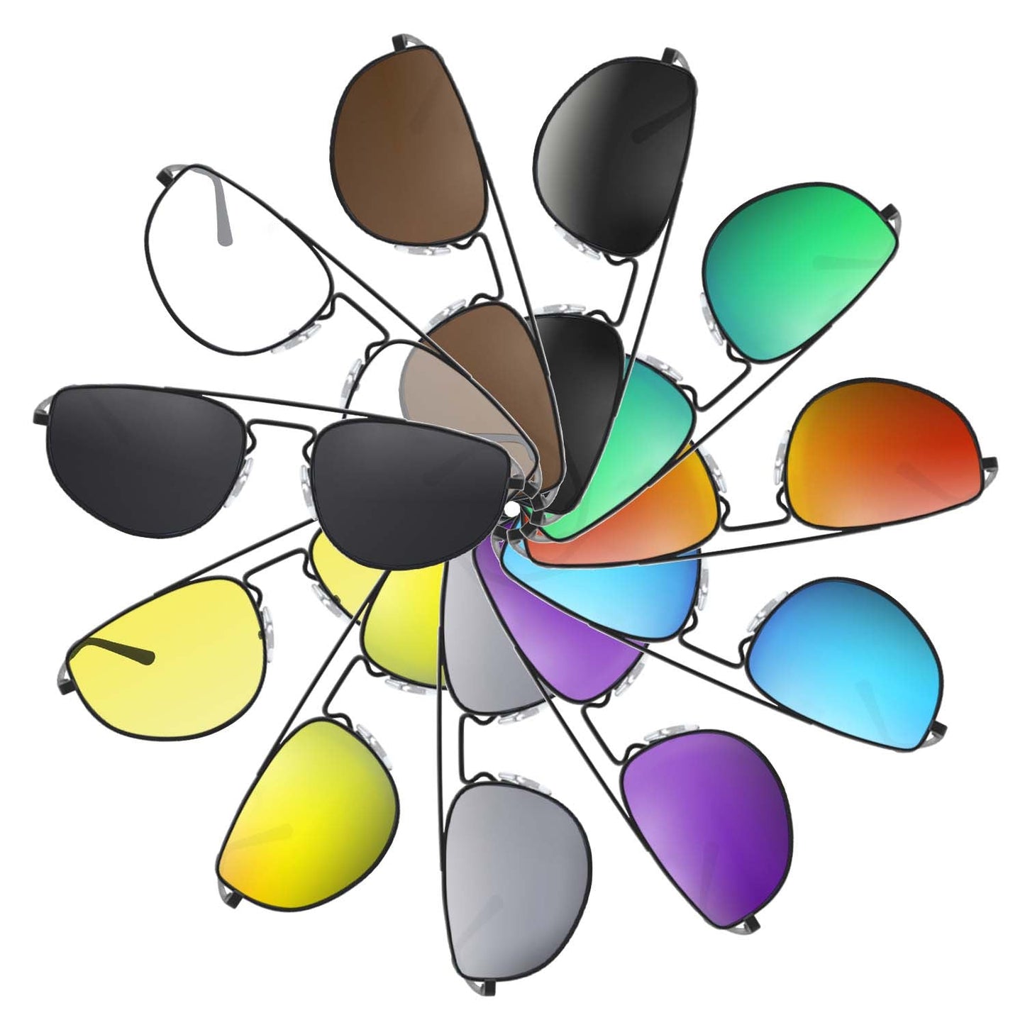 Replacement lenses for Ray-Ban RB3668 55mm