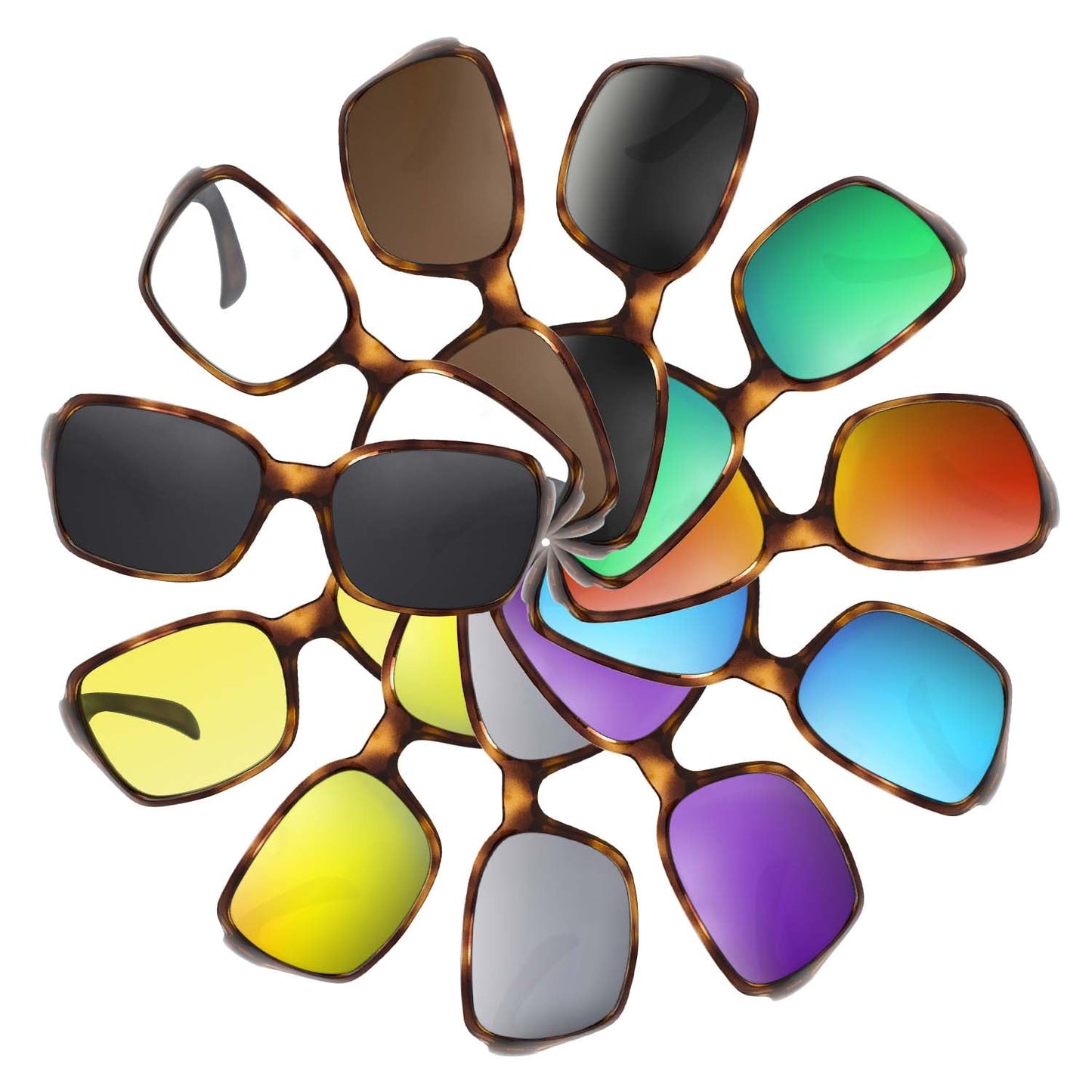 Replacement lenses for Ray-Ban RB4068 60mm
