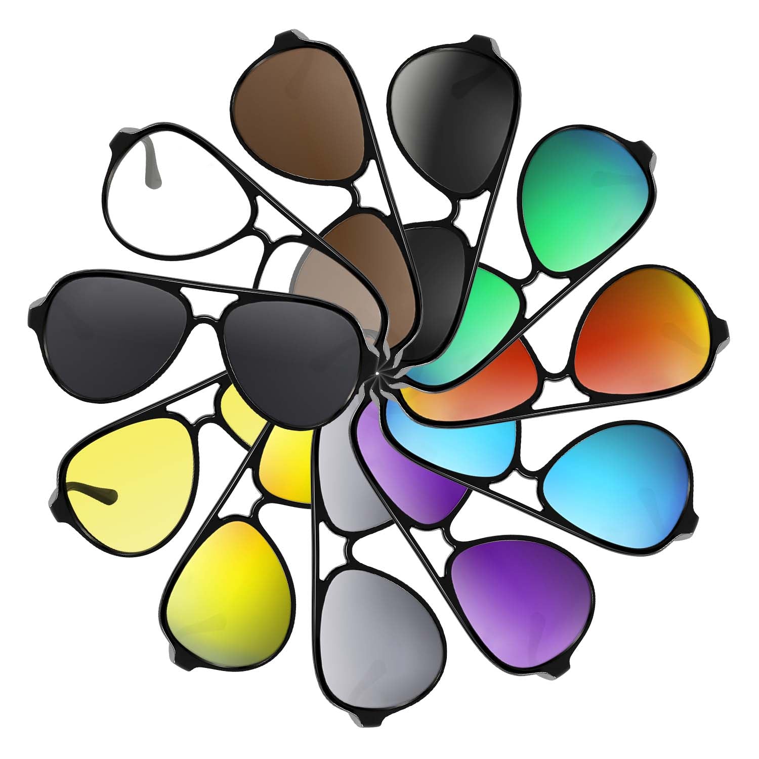 Replacement lenses for Ray-Ban RB4125 Cats 5000 