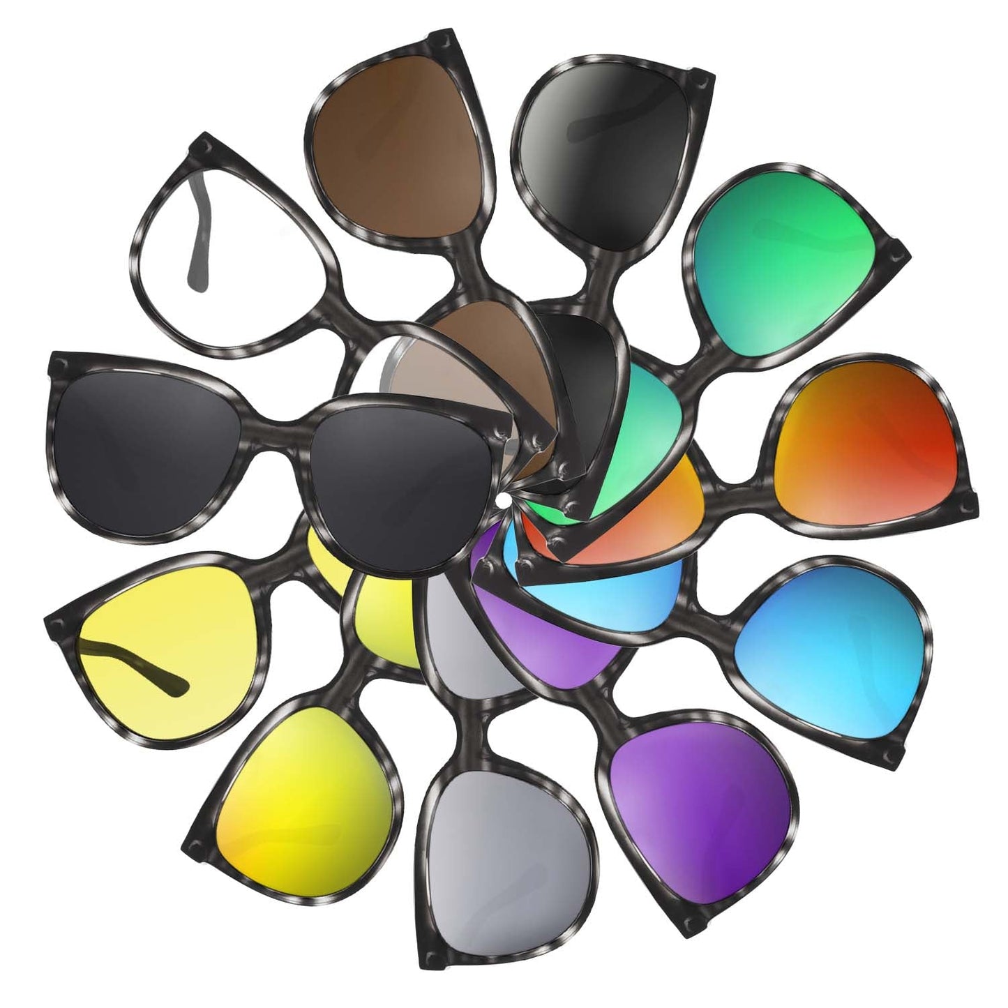 ReReplacement lenses for Ray-Ban RB4126 Cats 1000 57mm