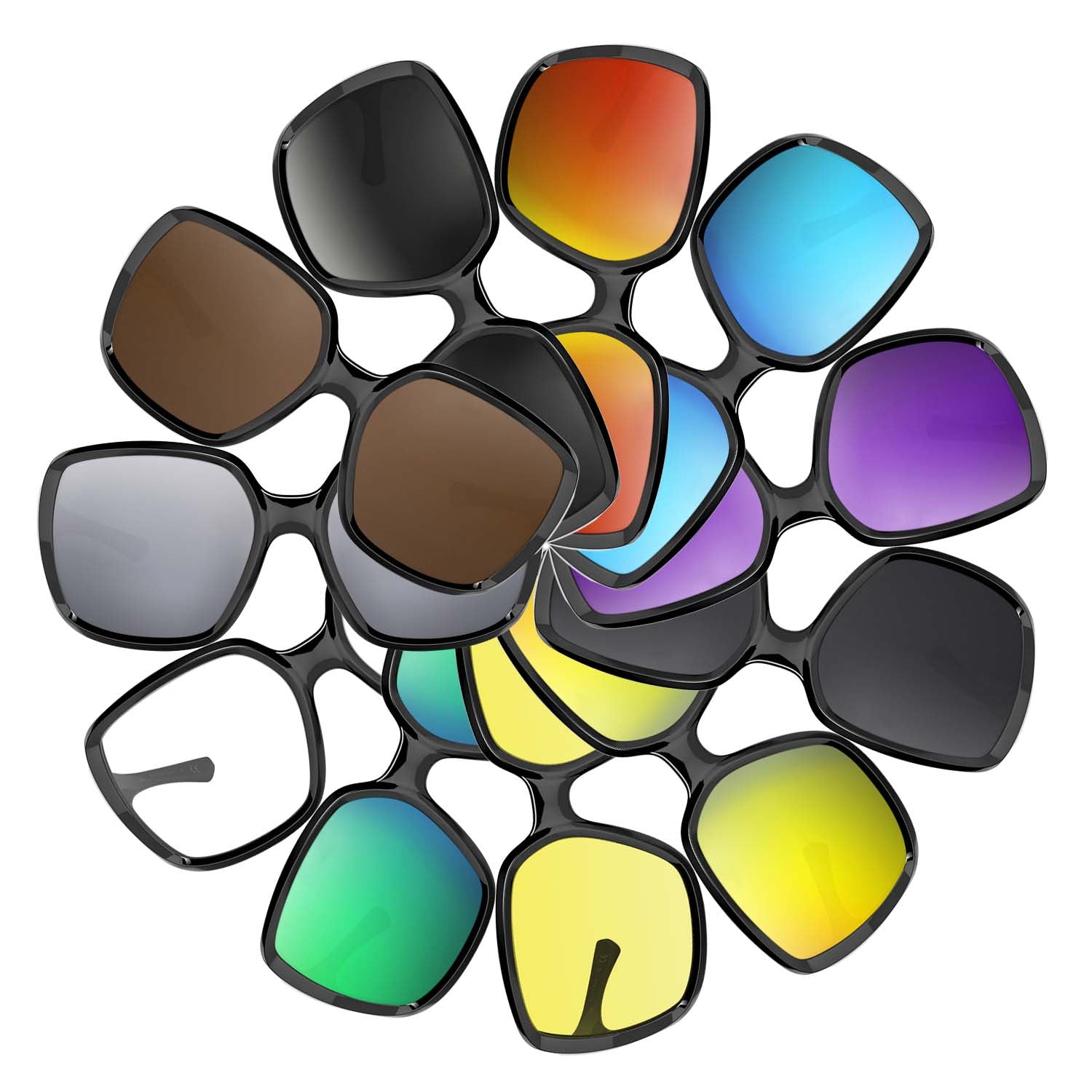 Replacement Lenses for Ray-Ban RB4347