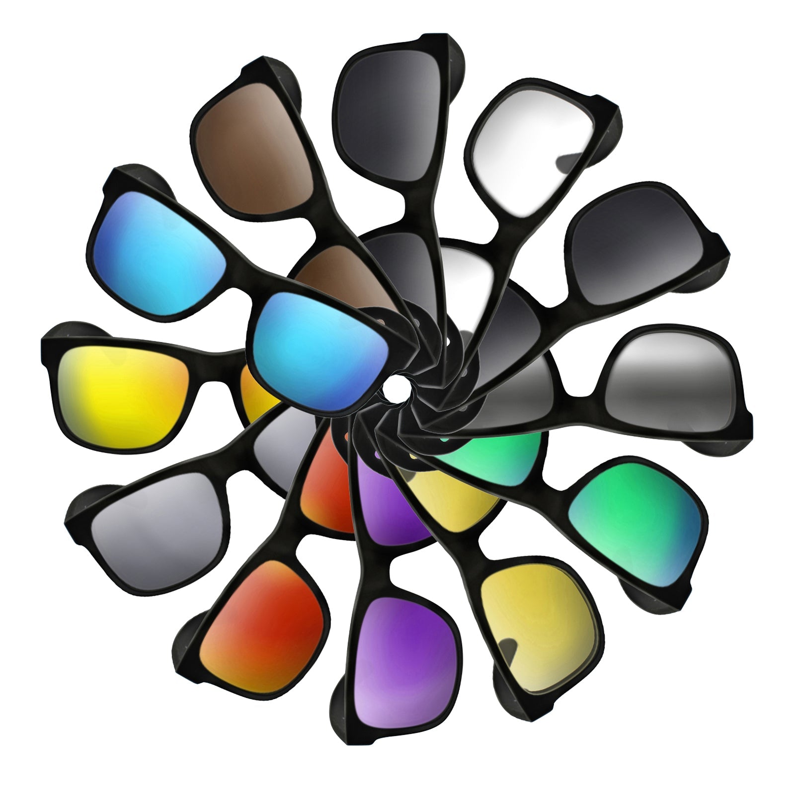 Replacement Lenses for Ray Ban  RB4165 Justin 51mm
