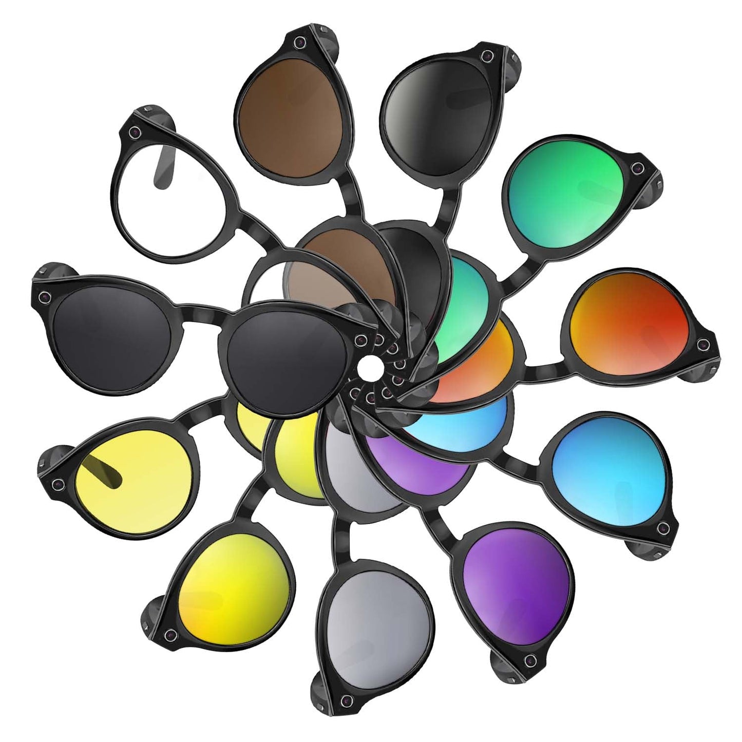Replacement lenses for Ray-Ban Stories RW4003 Round