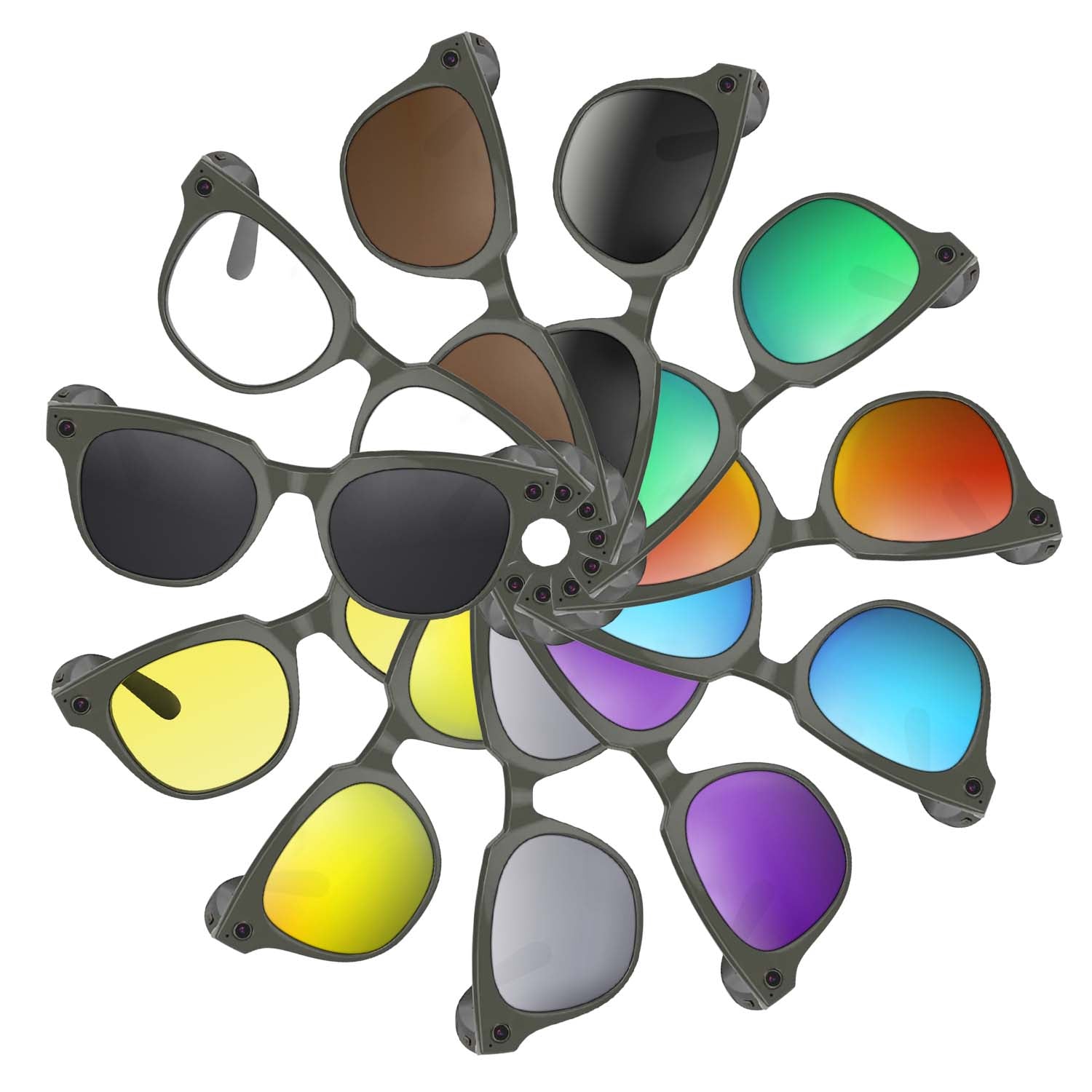 Replacement lenses for Ray-Ban Stories RW4005 Meteor