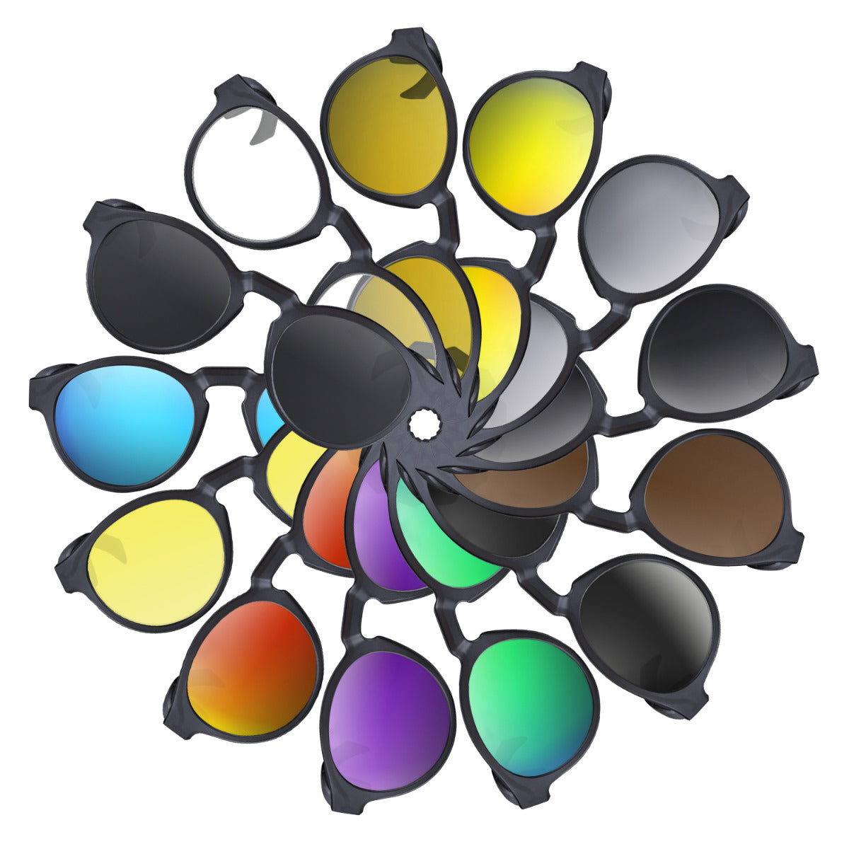 Replacement lenses for RAY-BAN RW4009 50mm META HEADLINER