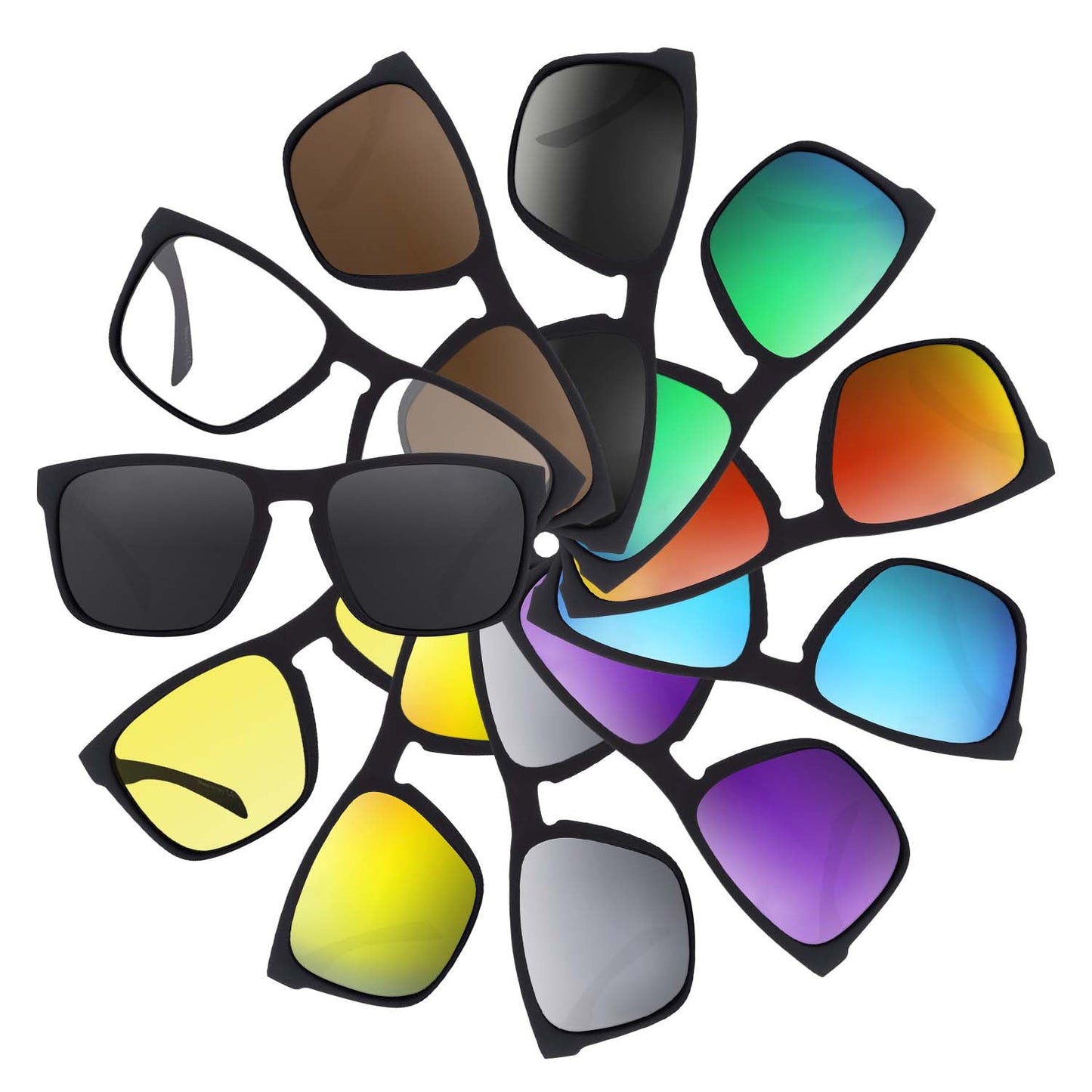 Replacement lenses for Von Zipper lomax